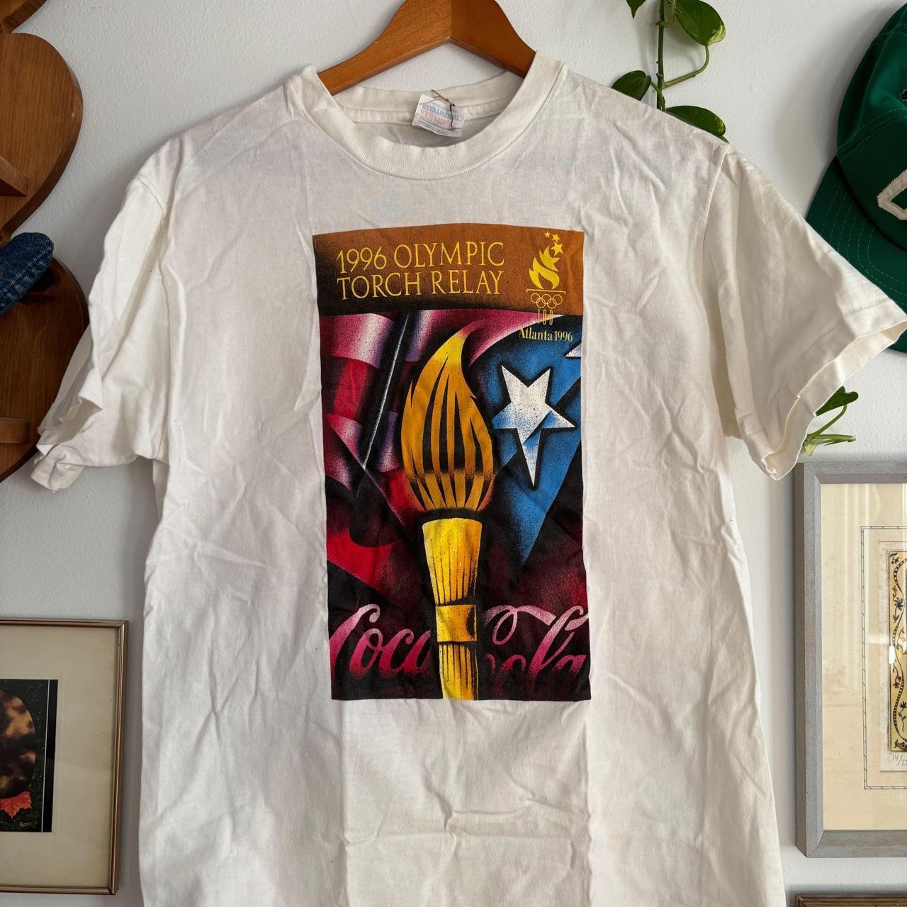 Vintage 90s Olympics Atlanta Tee Shirt Vintage 90s Olympics Atlanta Tee Shirt