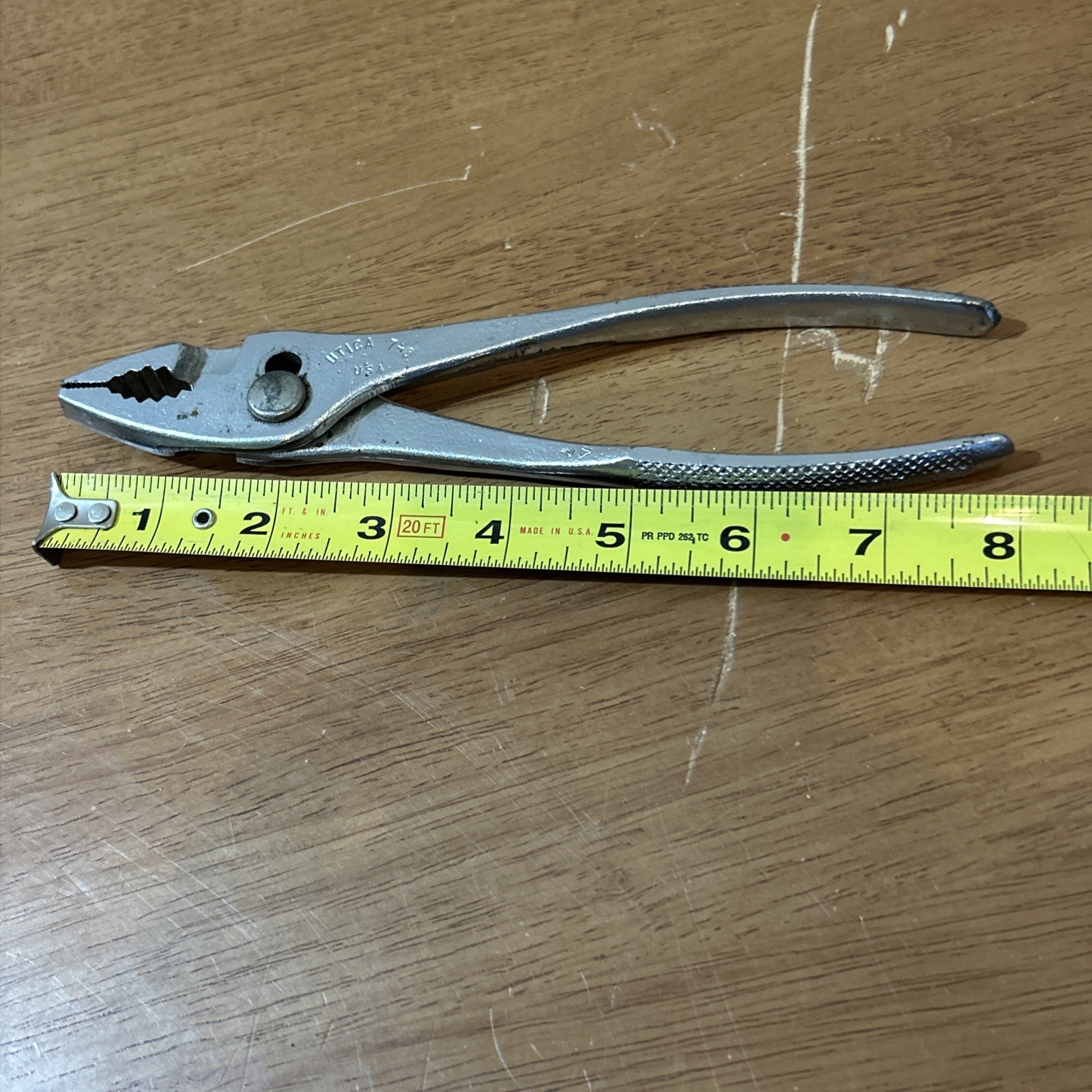 VINTAGE Utica Tools 7-8 Slip Joint Plier Made In USA πΊπΈ 8\ VINTAGE Utica Tools 7-8 Slip Joint Plier Made In USA πΊπΈ 8\