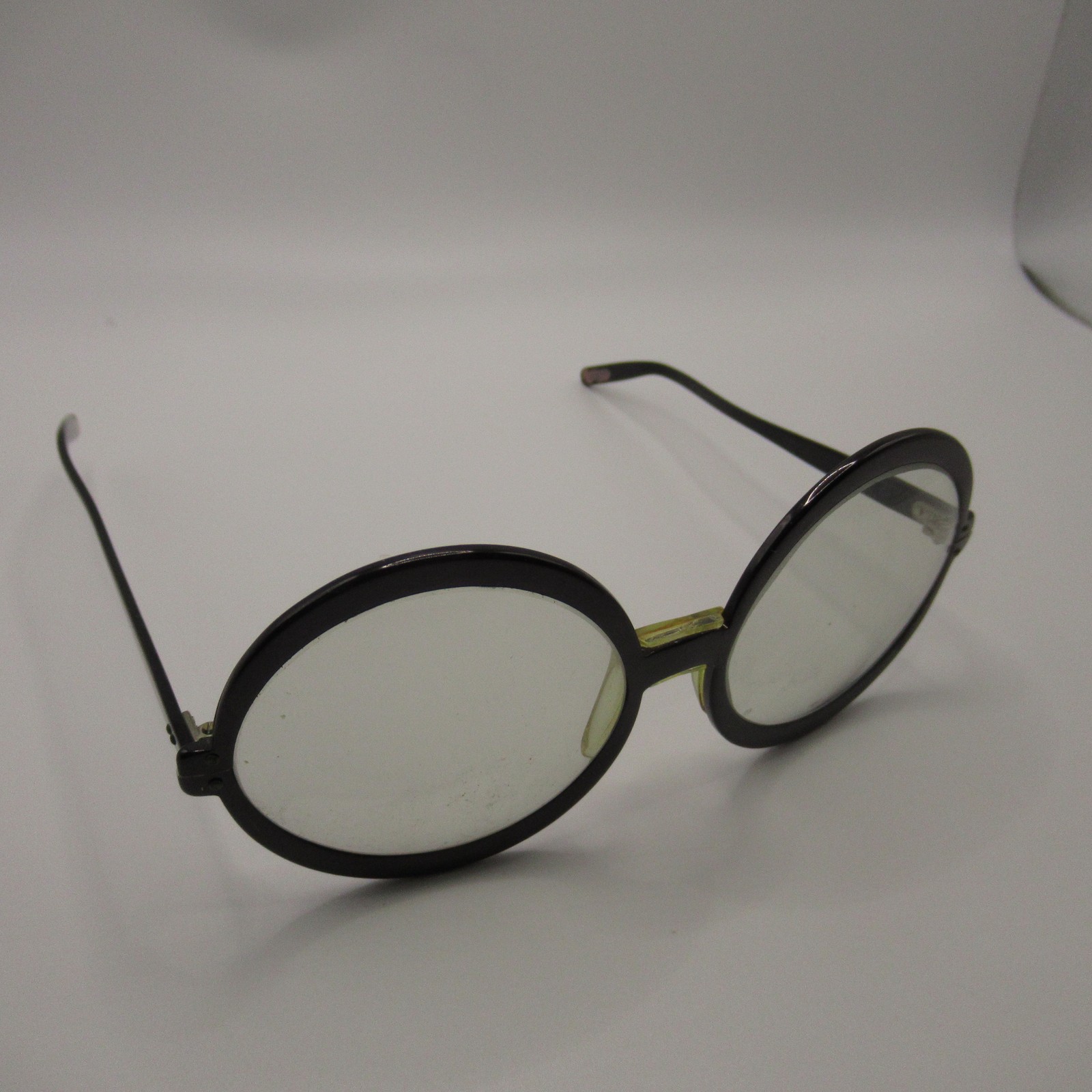 Vintage Renauld USA Black Oval Eyeglass Frames Glasses Retro Style Vintage Renauld USA Black Oval Eyeglass Frames Glasses Retro Style