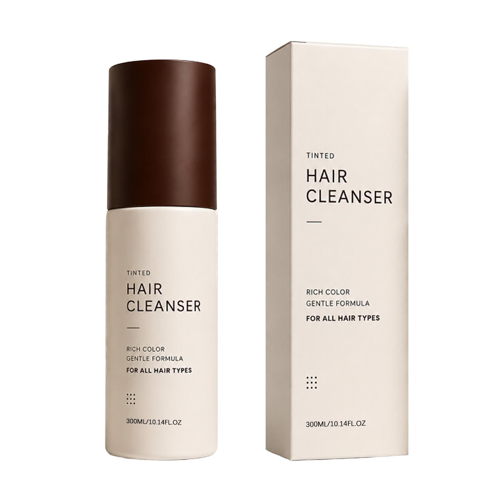 Pearwood Color Shampoo, 3 In 1 Semi-Permanent Hair Color, Long Lasting Color