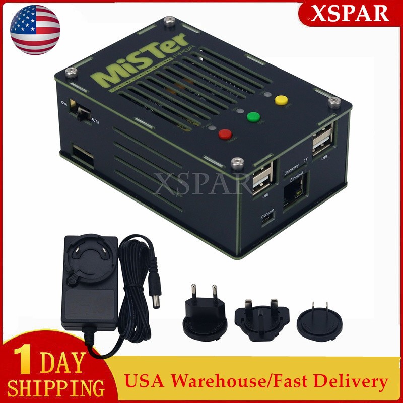 Mini Mister Game Console Cyclone V SoC FPGA Board with 32GB TF Card 128MB RAM US