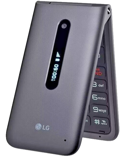 LG Classic Flip L125DL TracFone 4G VoLTE Camera in New Open Box