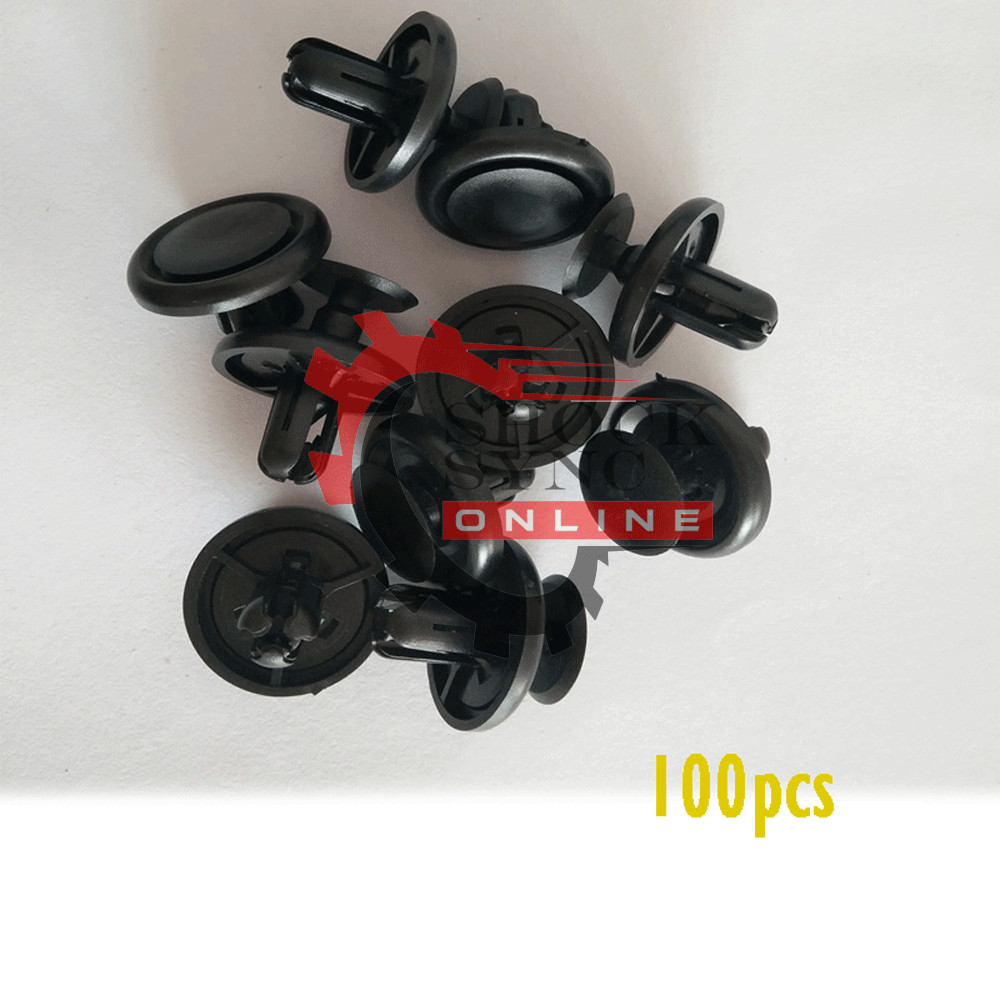 100x Engine Under Cover Push Type Retainer Clips For Toyota Lexus 90467-07201.