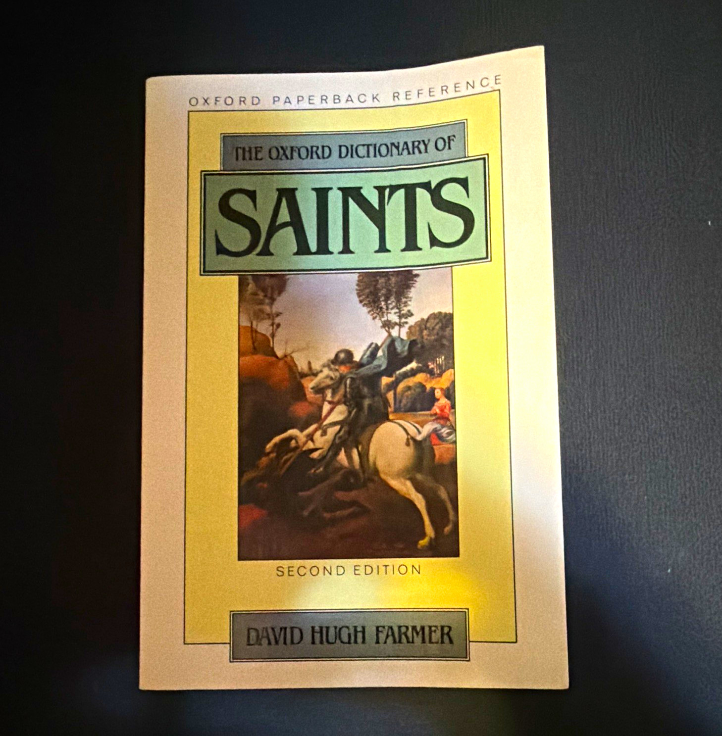 The Oxford Dictionary of Saints 2nd Ed Paperback David Hugh Farmer 1987 474p