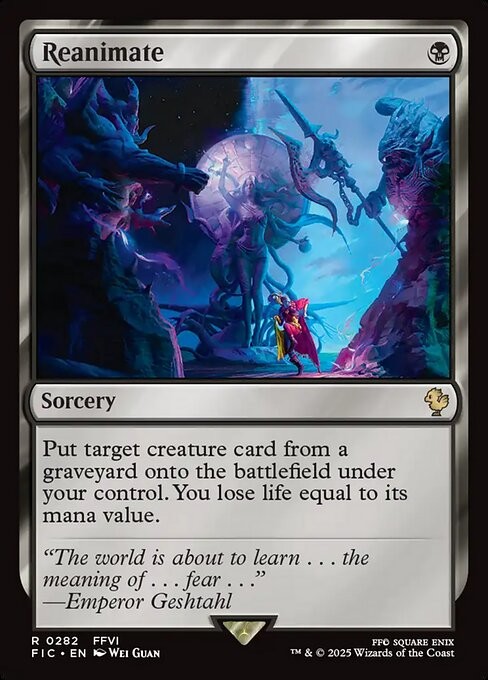 Reanimate 282 R Normal FIC MTG NM