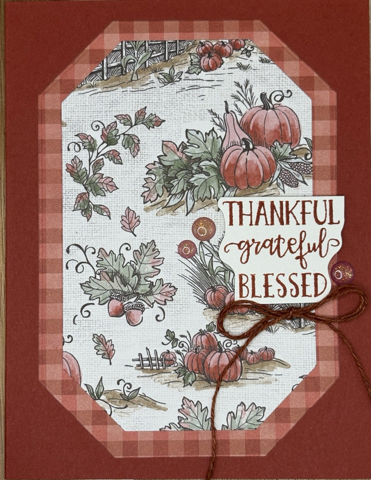 Any Occasion, Fall-Themed Card Any Occasion, Fall-Themed Card