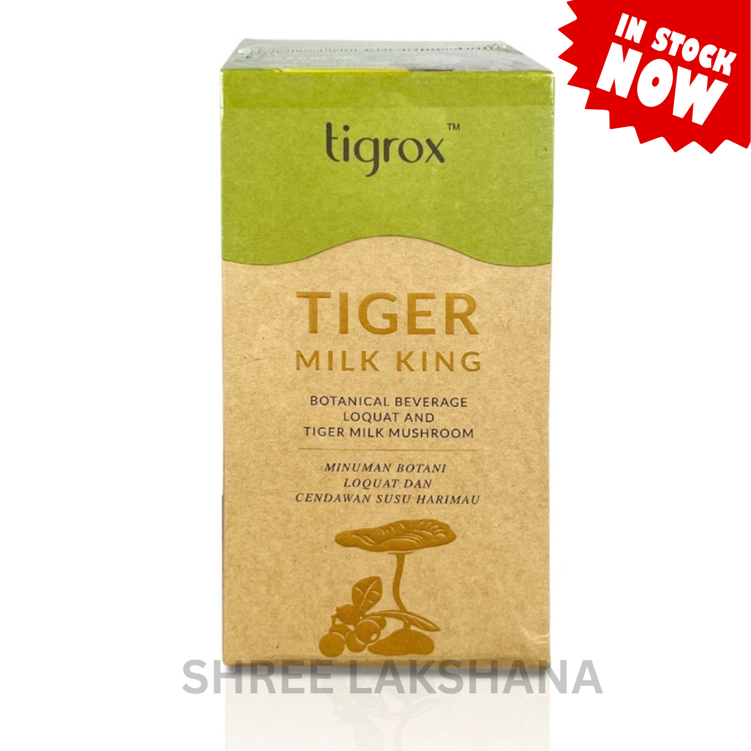 Tigrox Tiger Milk King Loquat Tiger Milk Mushroom Botanical Wellness Beverage
