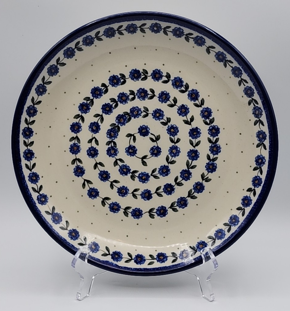 Ceramika Artystyczna Bolesławiec Pottery Wall Plate 10 1/2\