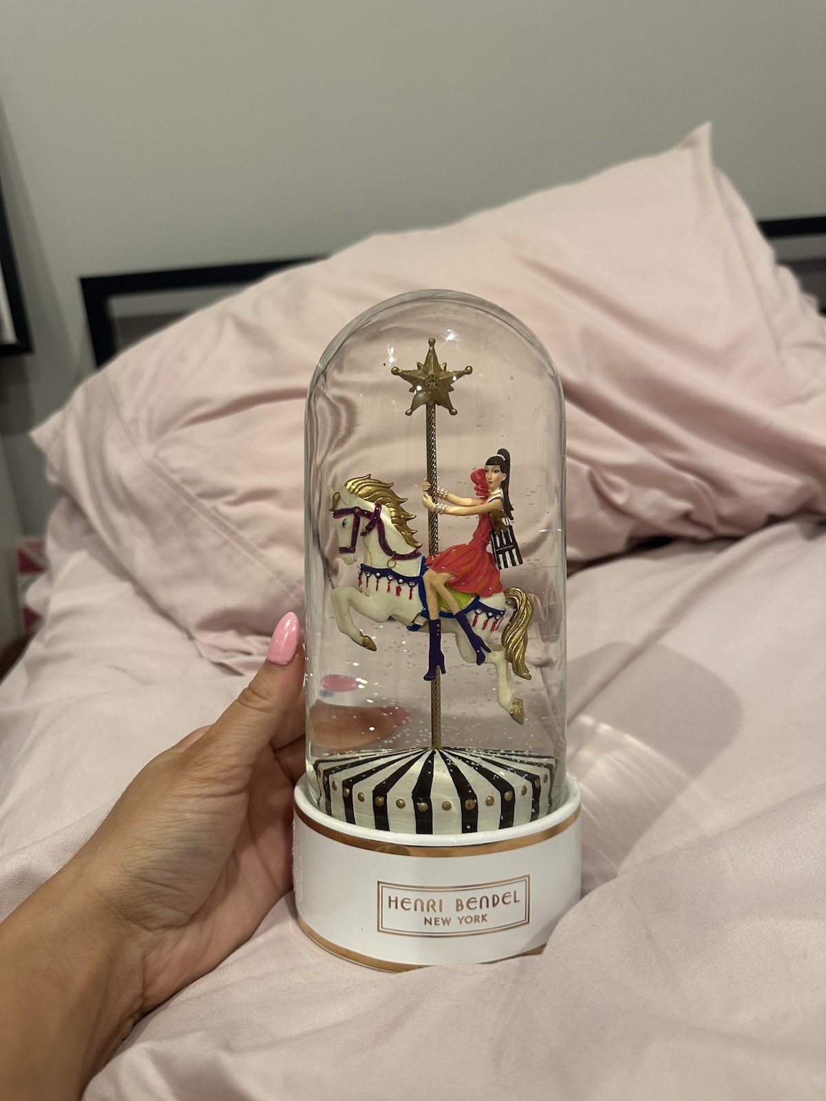 Henri Bendel New York Carousel Snow Globe Henri Bendel New York Carousel Snow Globe