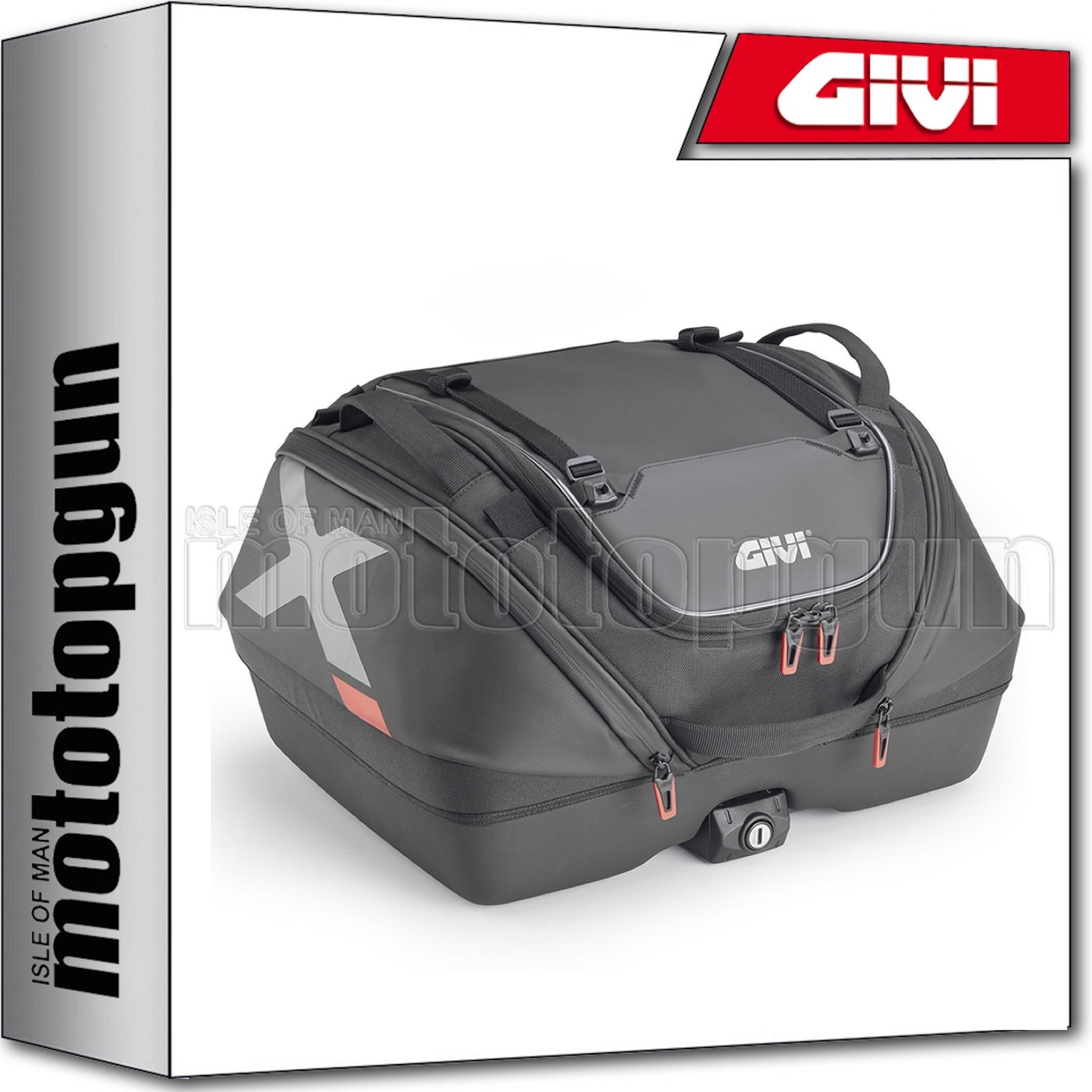 MONOKEY BLACK TOP BAG - 40 LT GIVI SUZUKI DL 1000 V-STROM 2002 02 2003 03