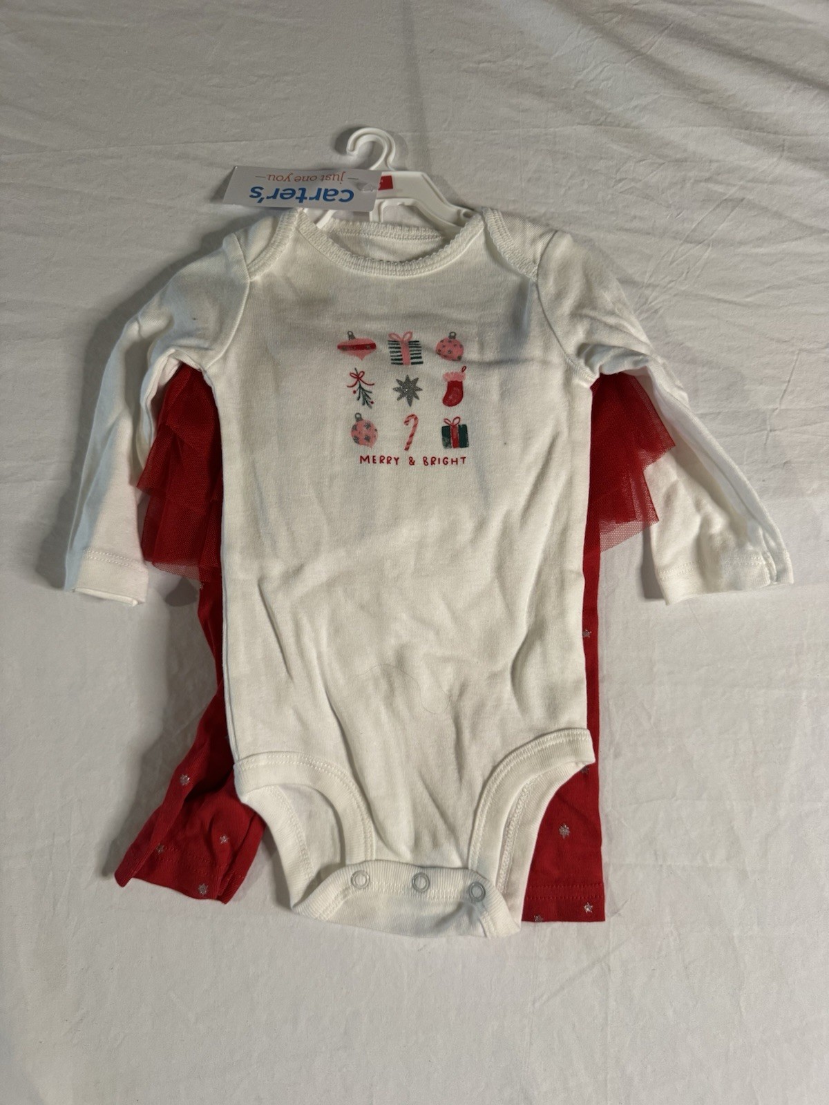 Carter\'s Baby Girl Christmas Winter Outfit Newborn, 6-Month Carter\'s Baby Girl Christmas Winter Outfit Newborn, 6-Month