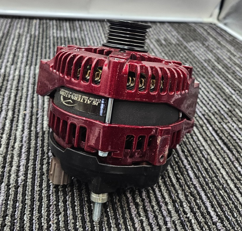 JS Alternators High Output Alternator Red Colored For Automotive Part