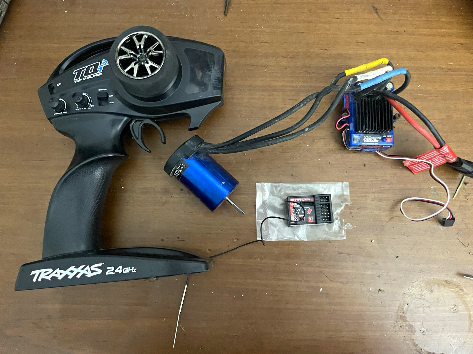 Traxxas 3s brushless Receiver, Motor and Esc combo Traxxas 3s brushless Receiver, Motor and Esc combo
