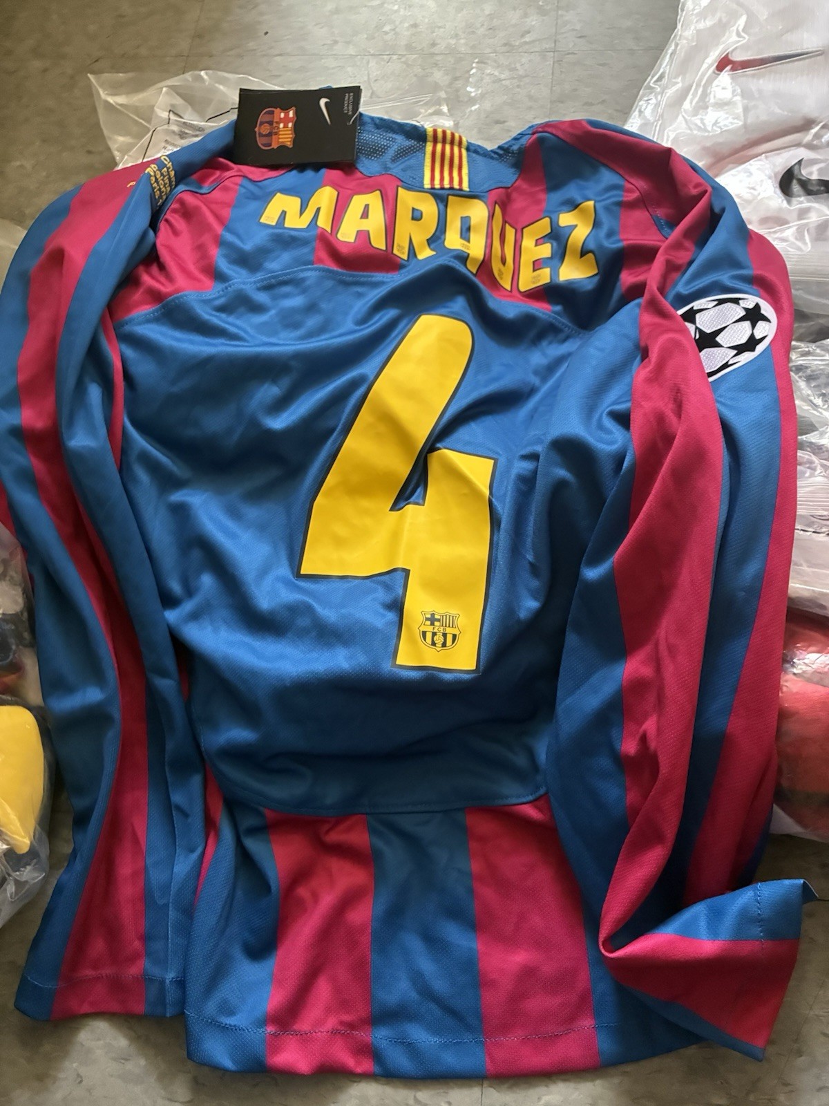 Vintage Barcelona Rafa Marquez Vintage Barcelona Rafa Marquez