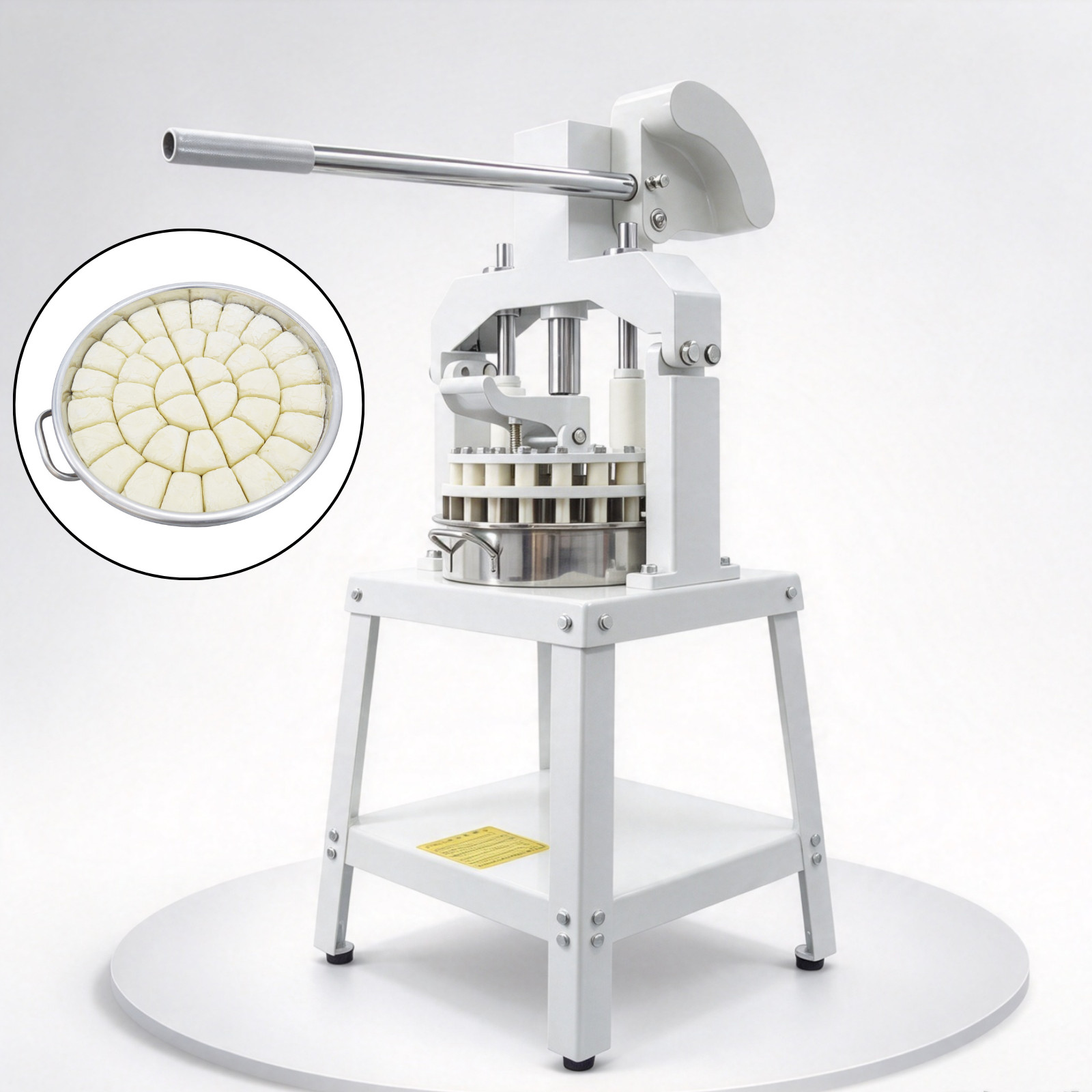 36A Manual Hydraulic Dough Divider, 36 Piece Commercial Dough Separator