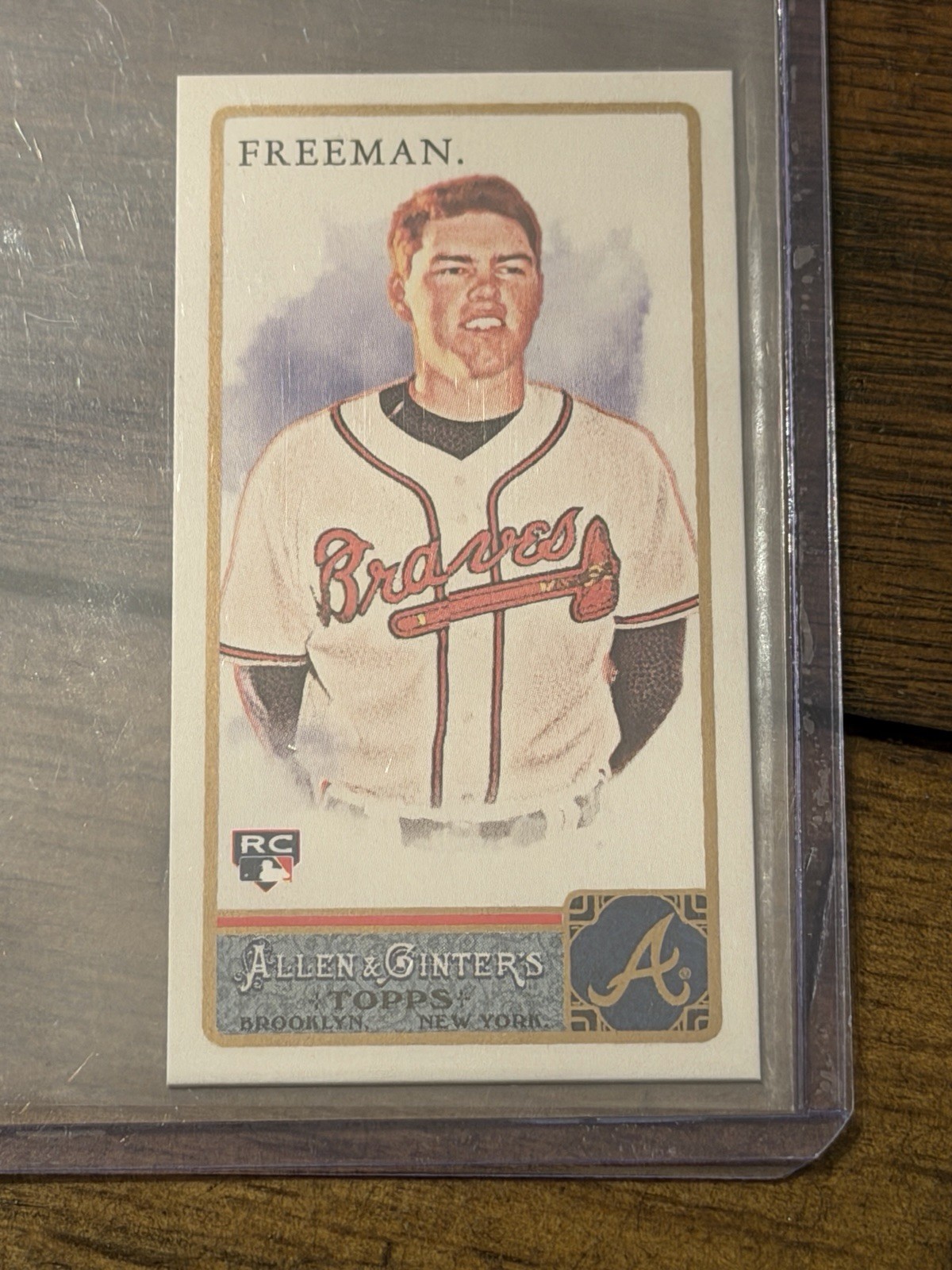 2011 Topps Allen & Ginter\'s - Freddie Freeman #198 Mini (RC)