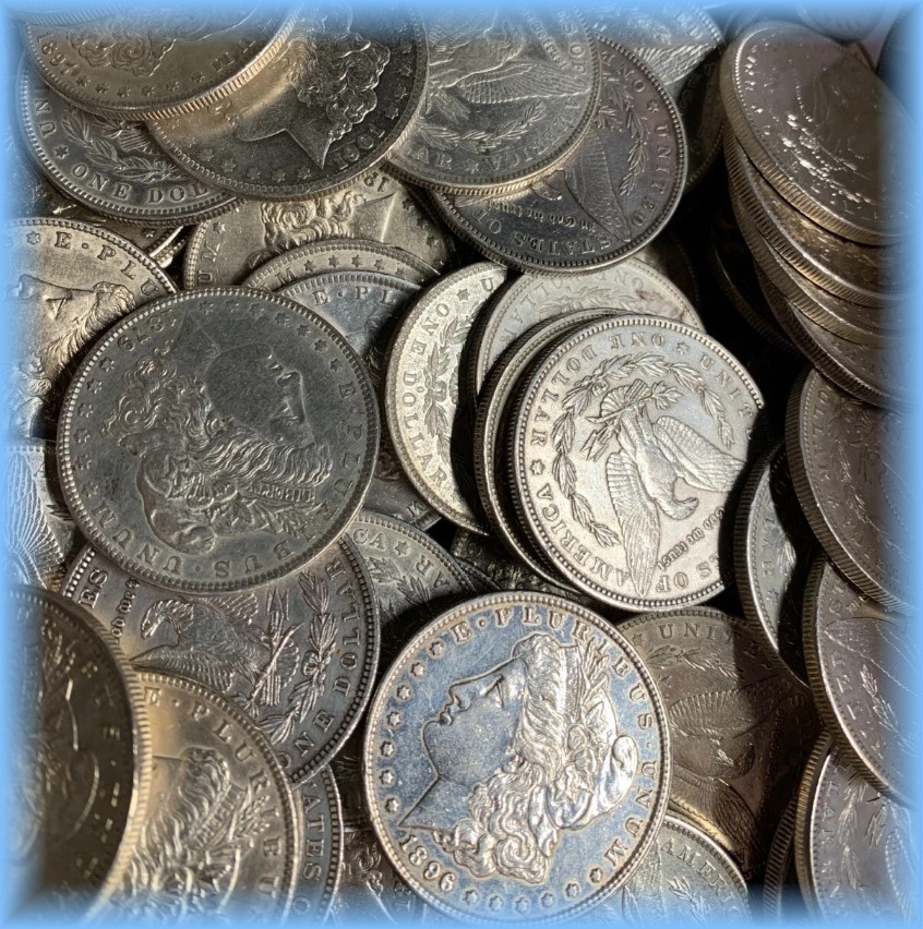 1878-1899 ~ PRE 1899 ~ Silver Morgan Dollars From Bag Old Estate Dollar Hoard