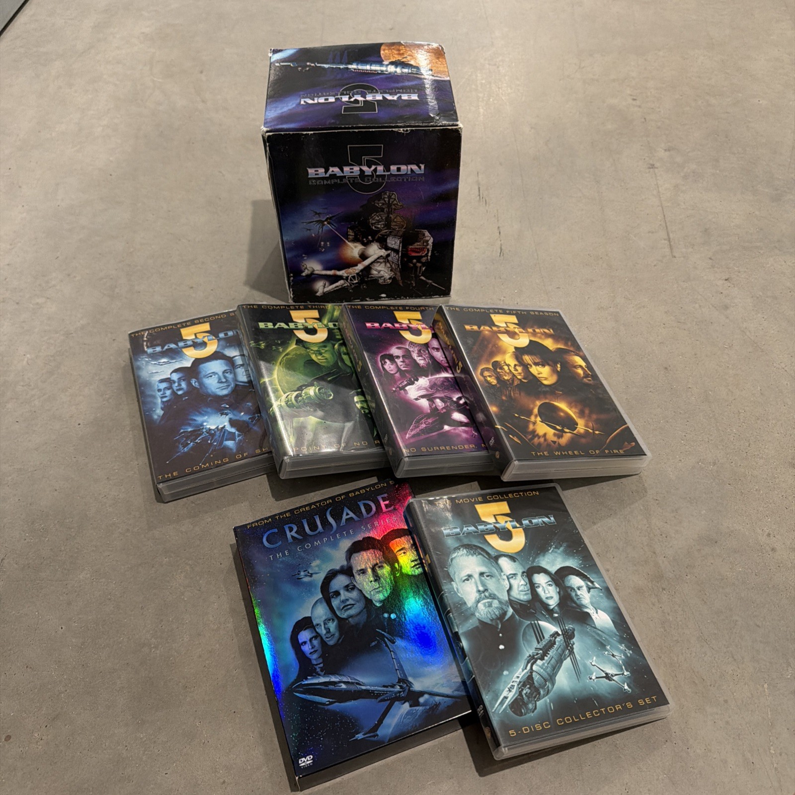 Babylon 5: The Complete Collection Series Includes Bonus 5 Movie Set and Crusade Babylon 5: The Complete Collection Series Includes Bonus 5 Movie Set and Crusade