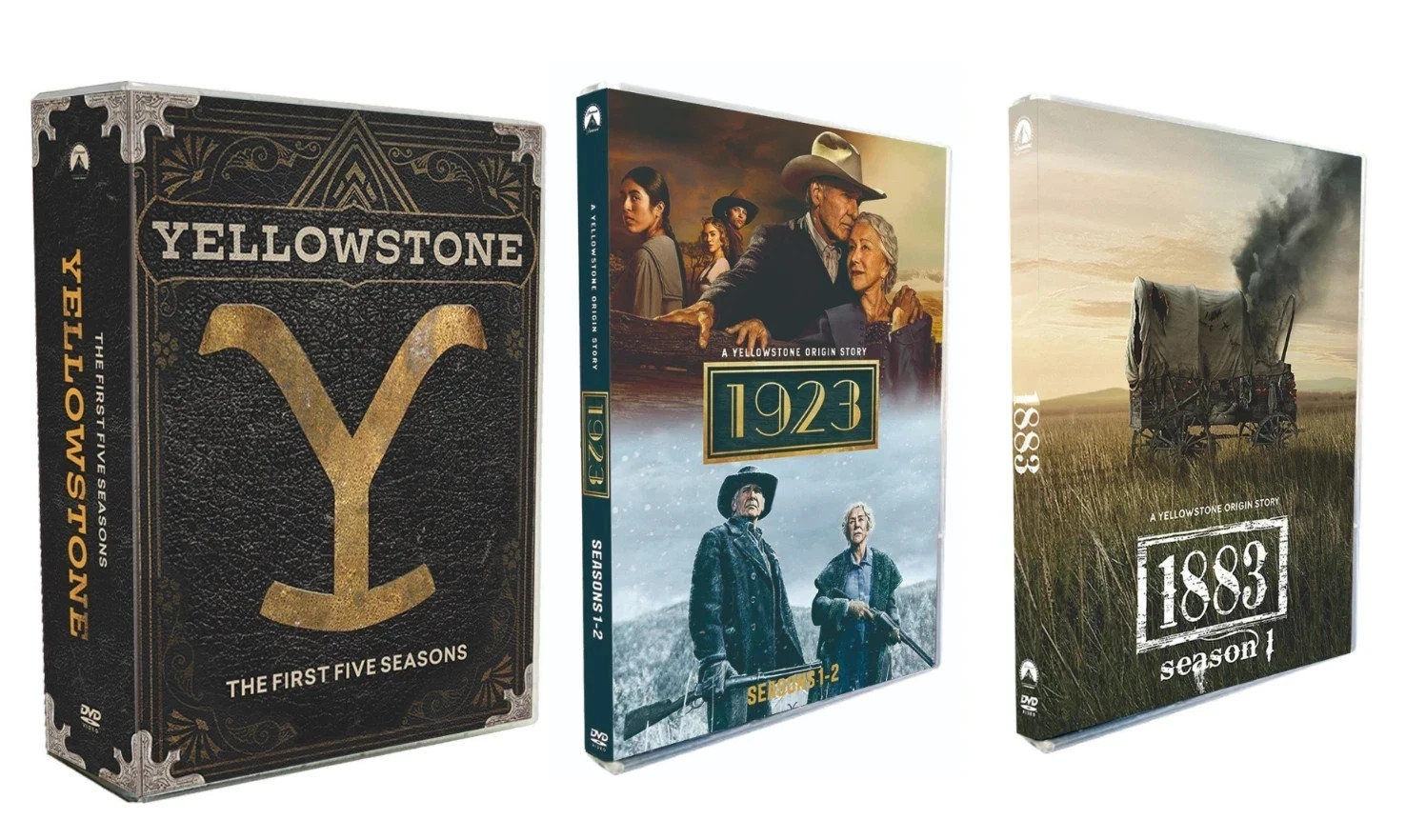 Yellowstone The Complete Series Seasons 1-5+ 1883+ 1923 Season 1-2 DVD SET