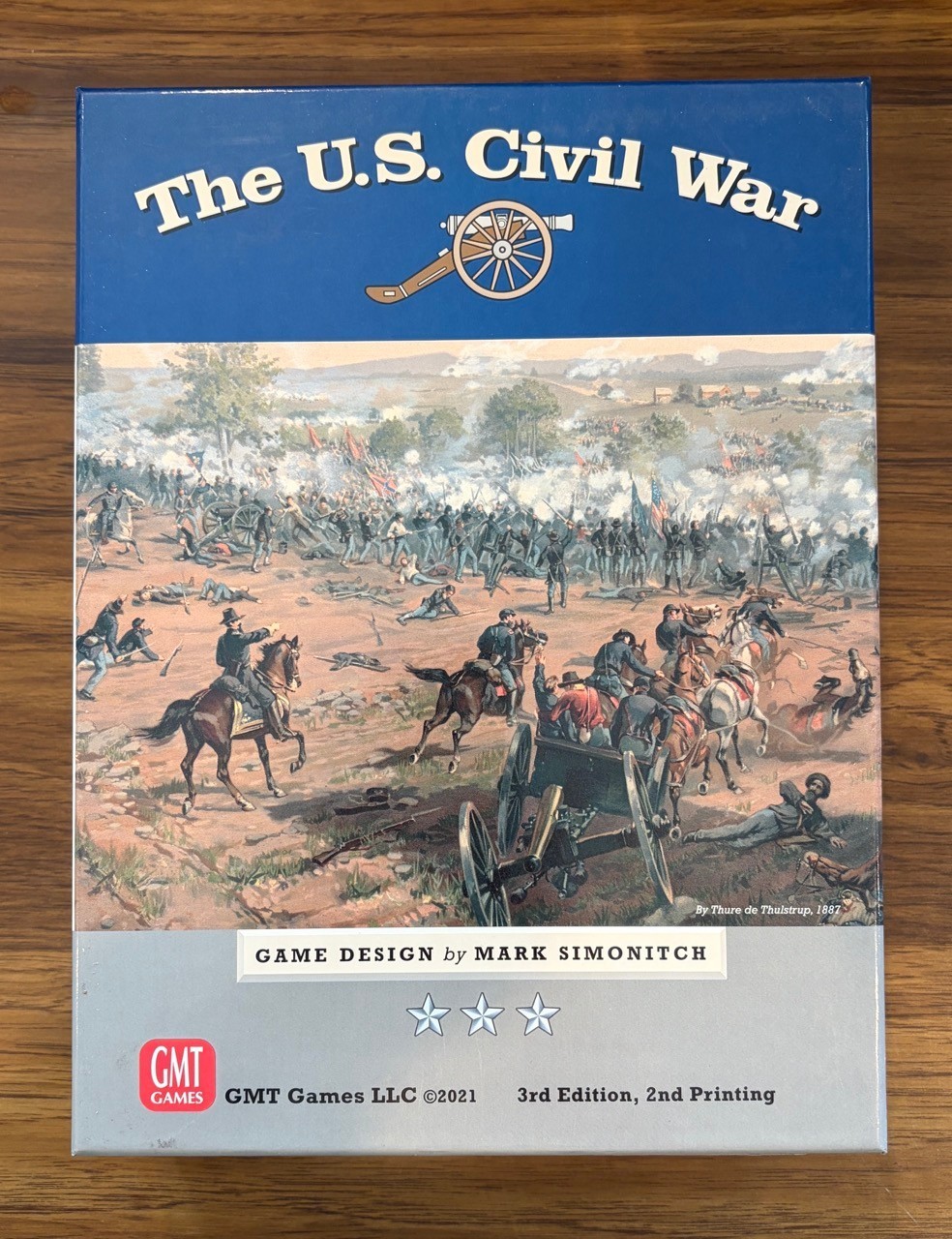 GMT The U.S. Civil War 3e 2nd Print Punched Unplayed