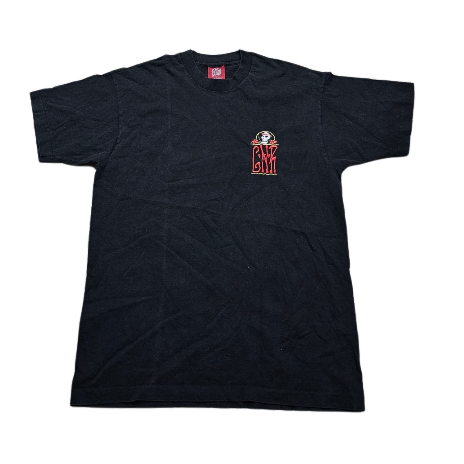 Vtg 1993 Guns N Roses Get In The Ring T-Shirt Balzout Brockum Men L Embroidered 