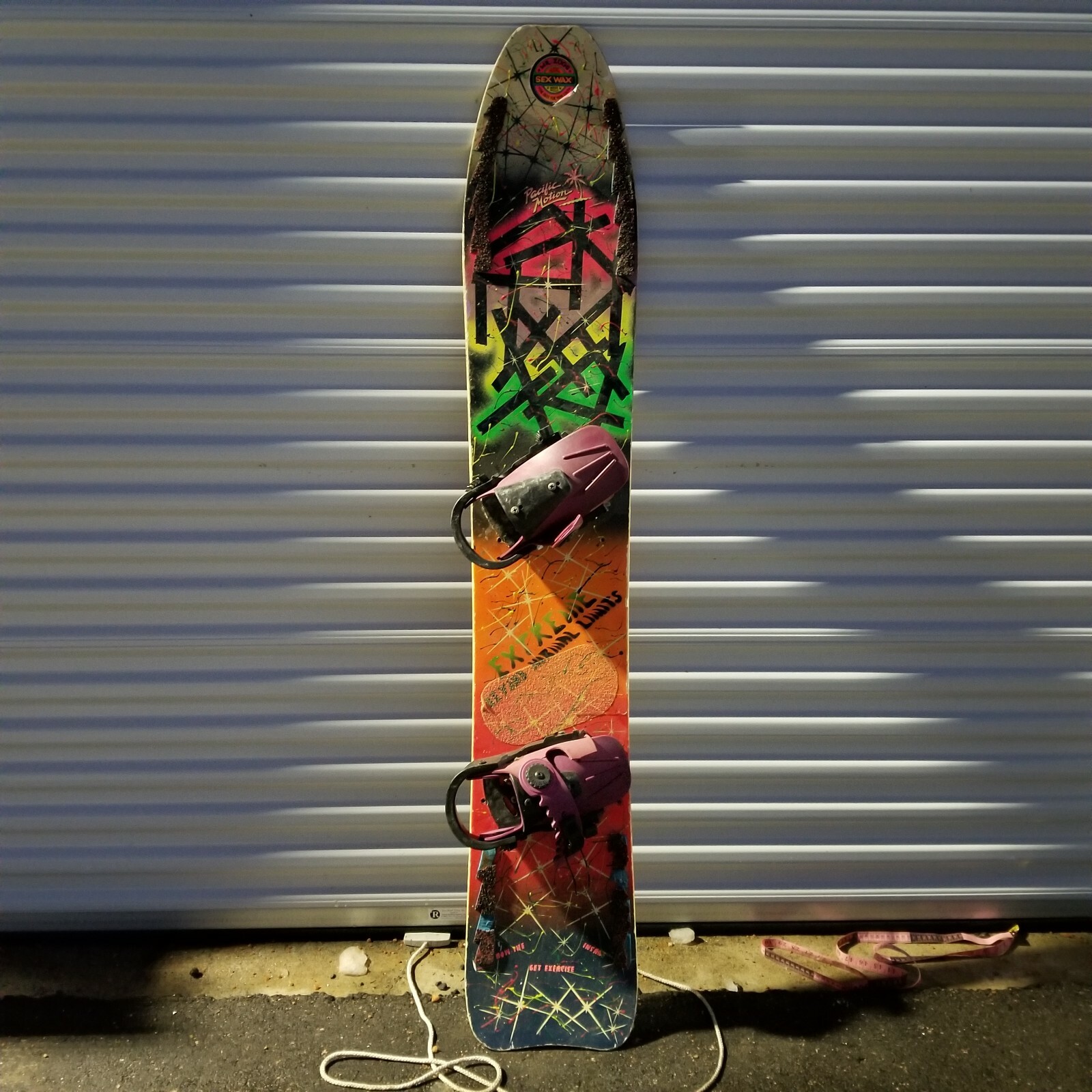 Vintage Sims Snowboard Circa 1980s 80s Vintage Sims Snowboard Circa 1980s 80s