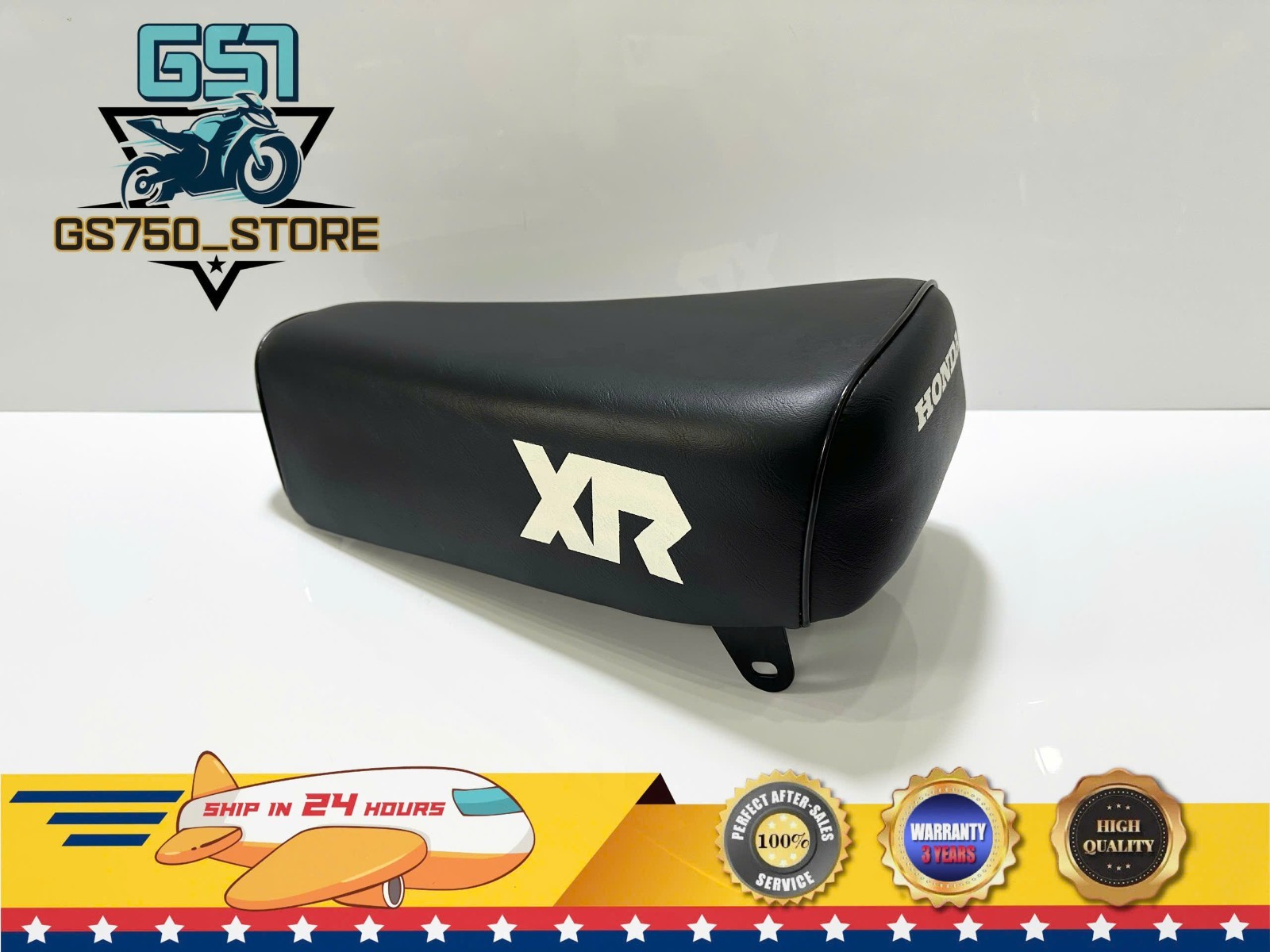 1977-1978 Honda XR75 Saddle New Fit XL80 XR80 1979-1982 Metal XR 75 K4 K5 Seat.
