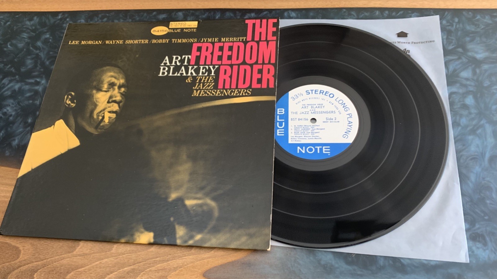 Art Blakey And The Jazz Messengers - The Freedom Rider LP 1964 1st Press (READ)