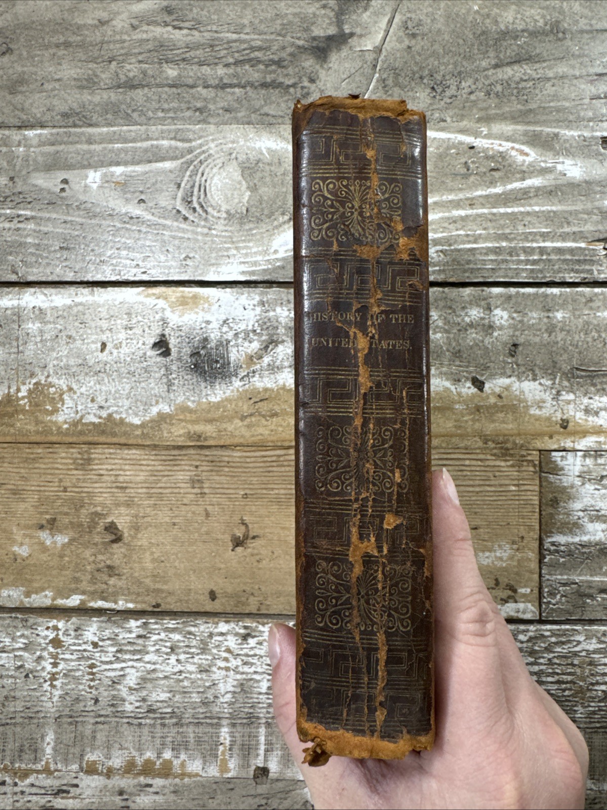 1828 Antique History Book “Universal History of the United States of America” 1828 Antique History Book “Universal History of the United States of America”
