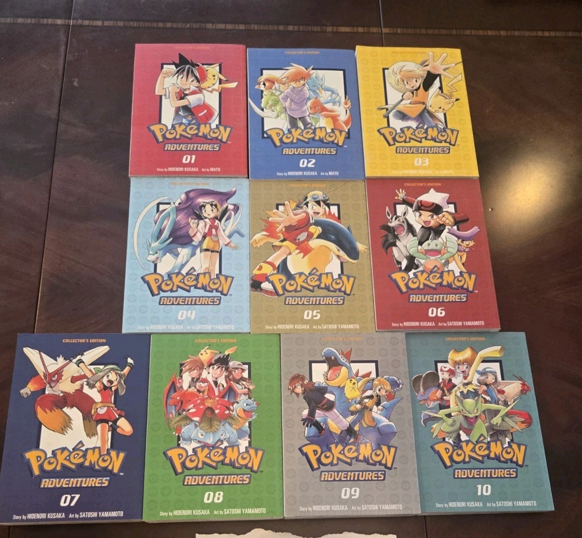Pokemon Adventures Manga Vizbig