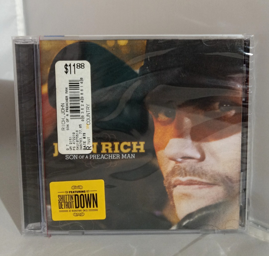 John Rich: Son Of A Preacher Man - 2009 Warner Music CD Album - New Sealed John Rich: Son Of A Preacher Man - 2009 Warner Music CD Album - New Sealed