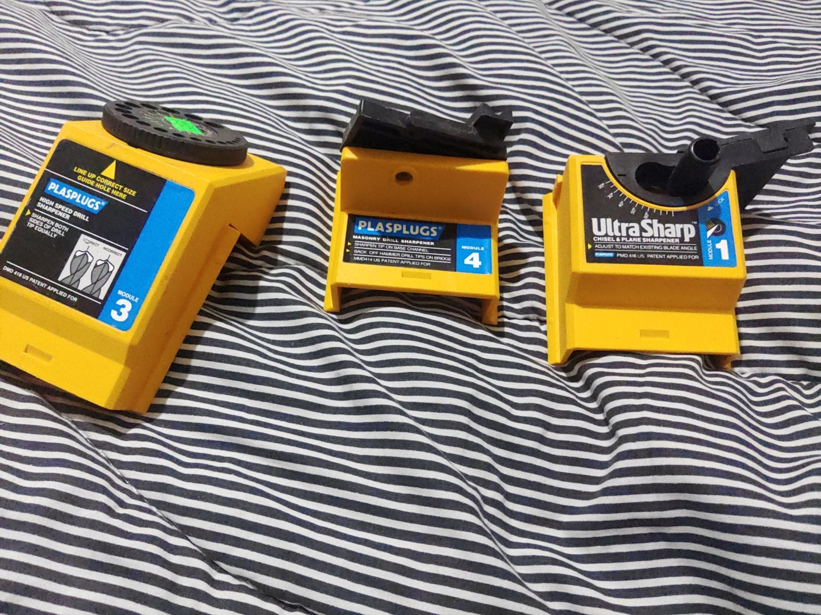 Modules 1, 3 & 4 For PLASPLUGS UltraSharp Sharpening System