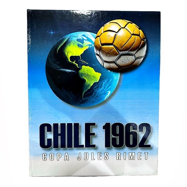 1962 World Cup Sticker Album - Chile - Hard Cover - 355/355 - Brazil - ALOLLA