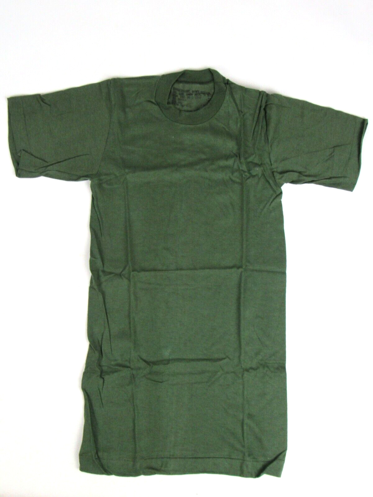 Vtg NOS 1970 Vietnam War US Army OG-109 Undershirt Sz XXS Cotton T-Shirt 60s 70s