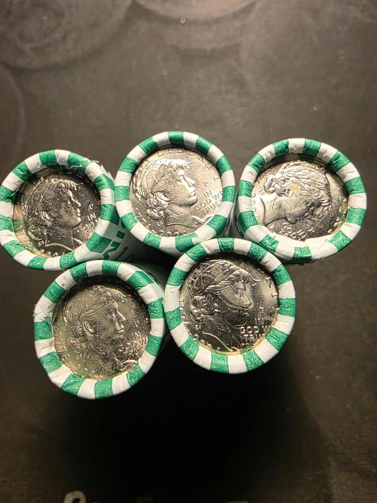 SEMIQUINCENTENNIAL 2026 - P Dimes –(5) Loomis Bank Wrapped Roll (1776–2026) – BU