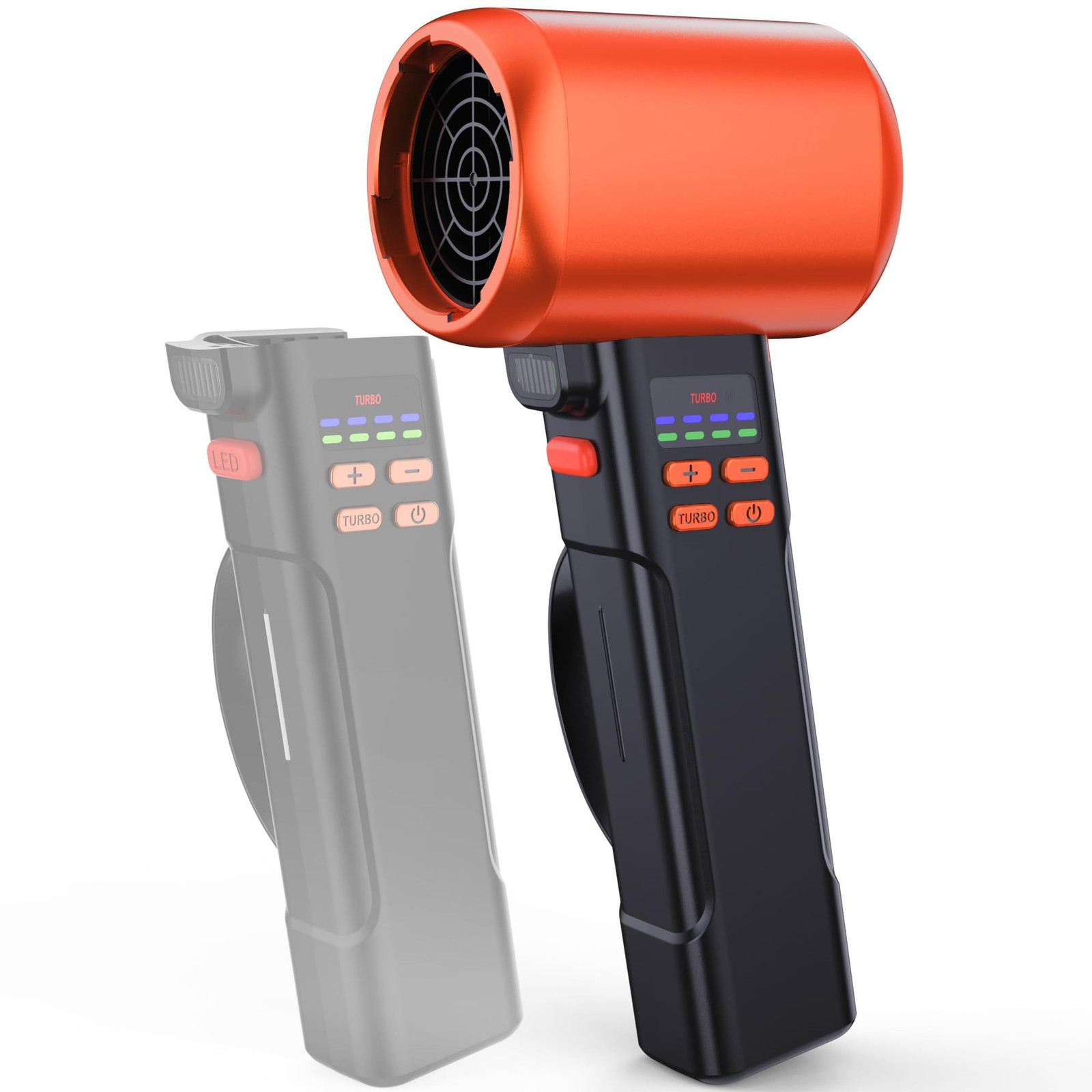 730PRO Car Blower for Drying Cordless | Up to 260MPH 740CFM Smoked Orange 730PRO Car Blower for Drying Cordless | Up to 260MPH 740CFM Smoked Orange