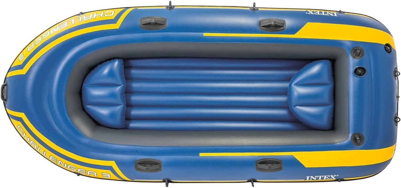INTEX 68370EP Challenger 3 Inflatable Boat Set