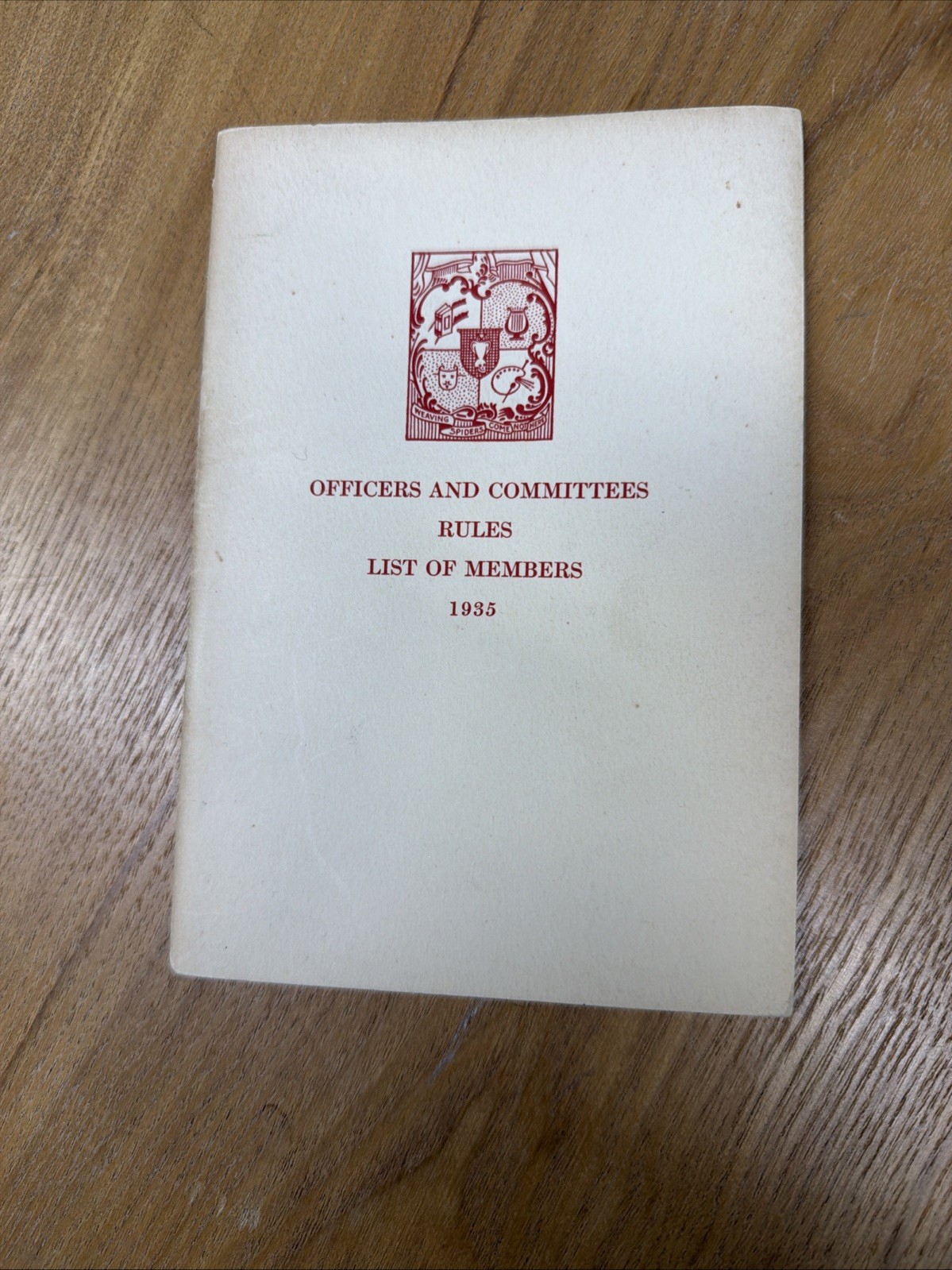 Bohemian Club Officers And Committees, Rules And Members List, 1935 Rare Book Bohemian Club Officers And Committees, Rules And Members List, 1935 Rare Book