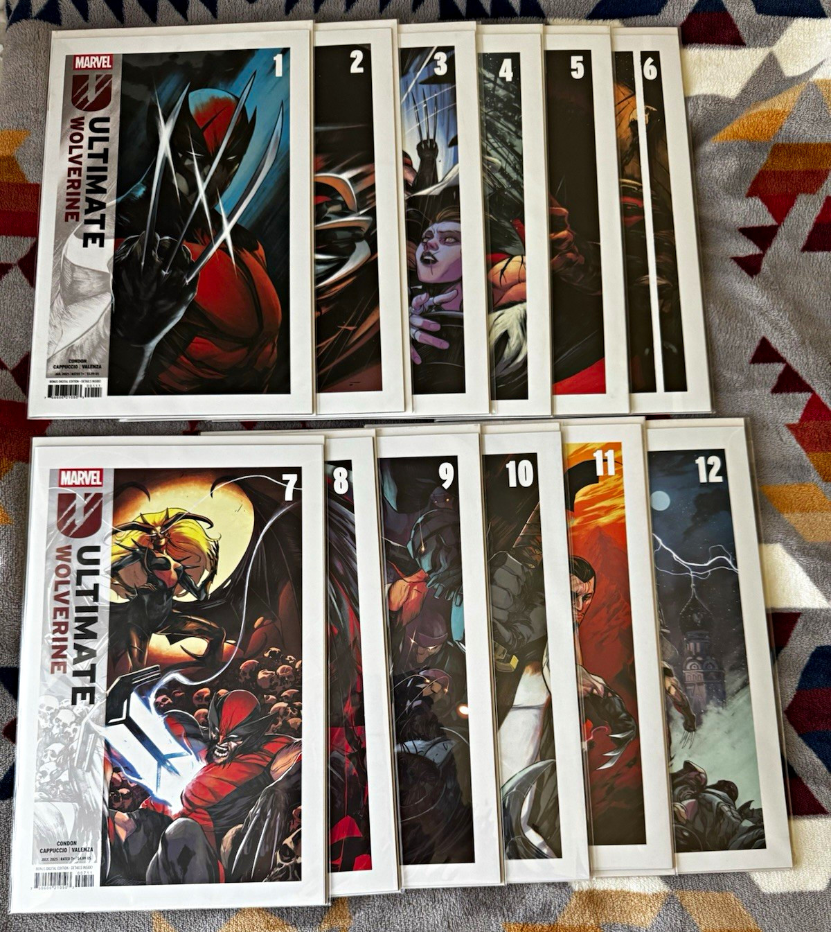 Marvel Comics Ultimate Wolverine #1-12 Comic Book Lot **All A Cover, 1st Print**
