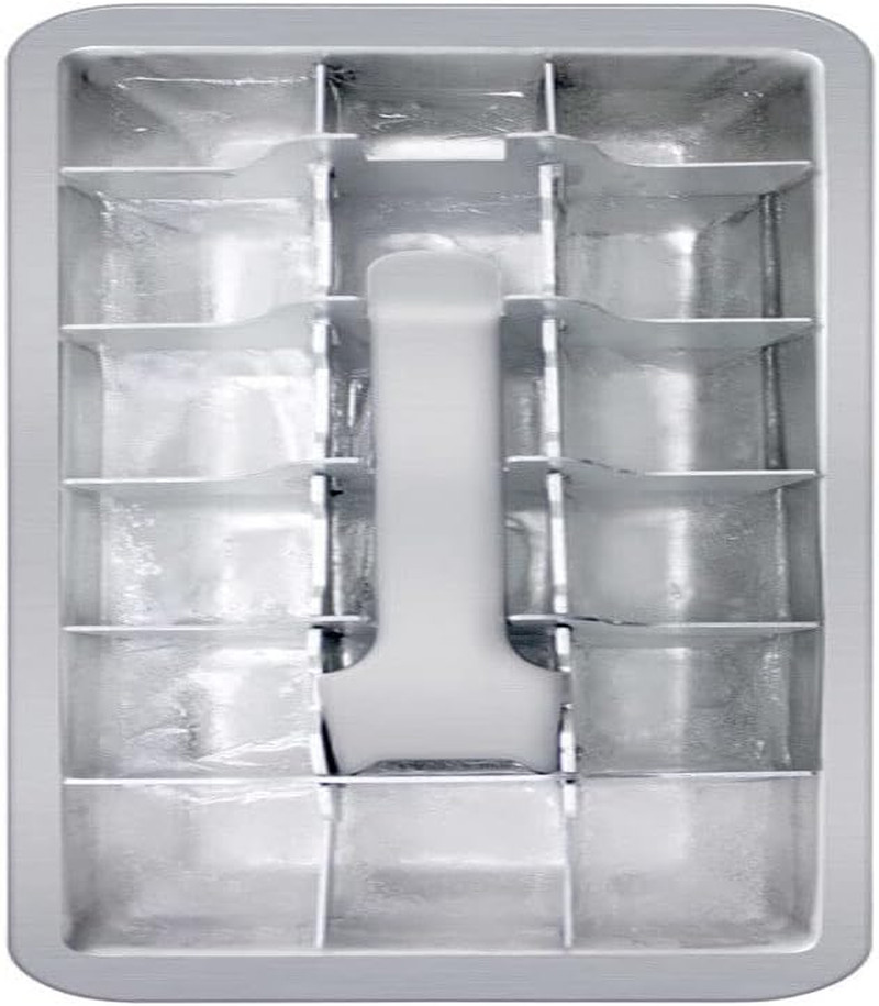 Vintage Kitchen Silver Aluminum Ice Cube Tray 11 L X 4 W In. For HIC 93251 Vintage Kitchen Silver Aluminum Ice Cube Tray 11 L X 4 W In. For HIC 93251