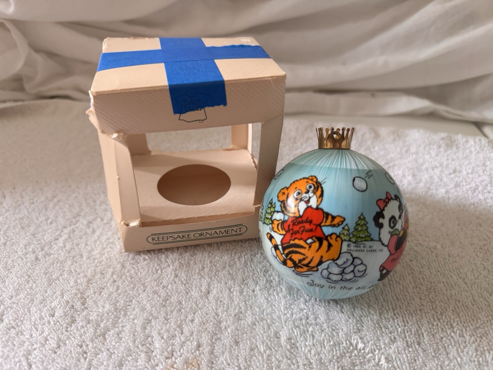 Vintage Shirt Tales Christmas Ornament 1980s Hallmark Keepsake Xmas Nostalgic Vintage Shirt Tales Christmas Ornament 1980s Hallmark Keepsake Xmas Nostalgic