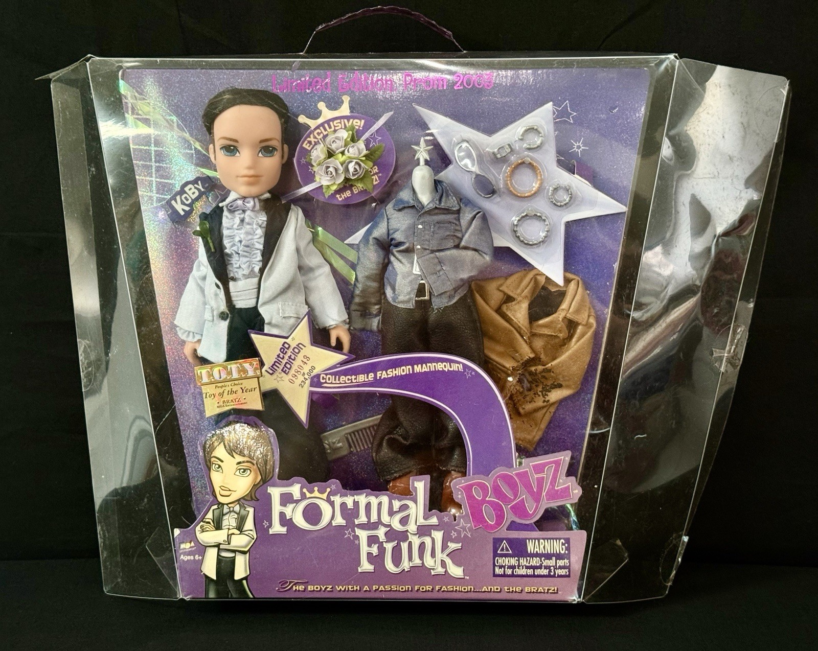 Bratz Boyz Formal Funk Koby Doll Limited Edition Bratz Boyz Formal Funk Koby Doll Limited Edition