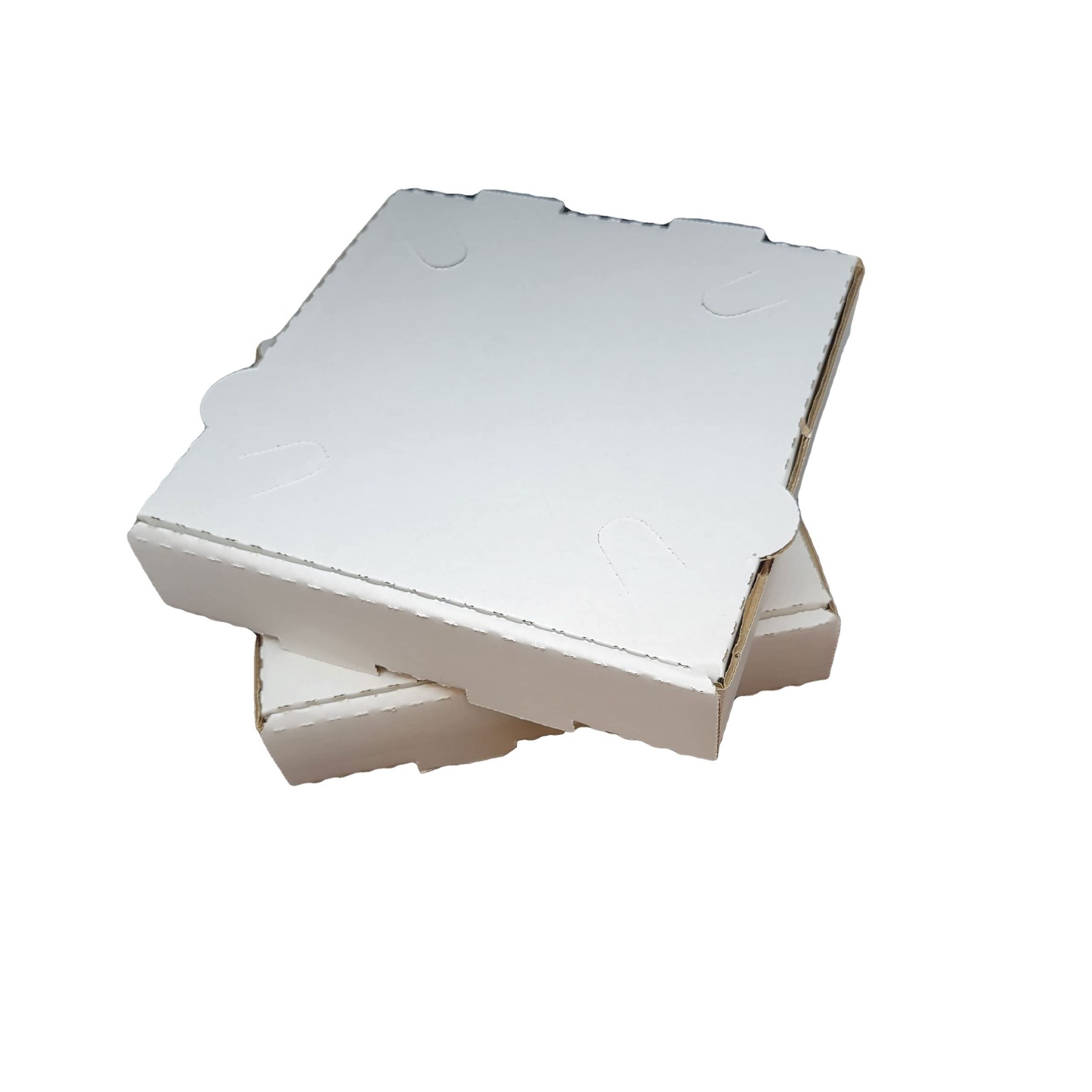 DHG PROFESSIONAL 50 Pack Corrugated Pizza Box - White Cardboard (18\ DHG PROFESSIONAL 50 Pack Corrugated Pizza Box - White Cardboard (18\