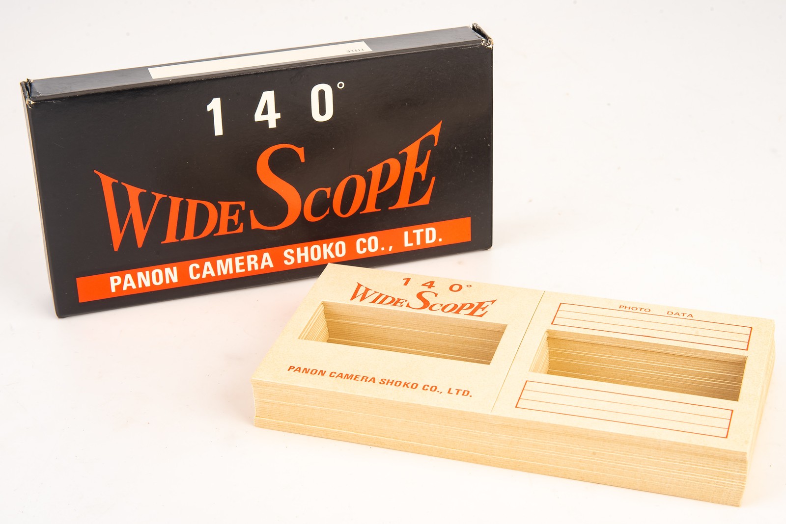 Widelux WideScope 35mm 140 Panon Camera 24 Piece Panoramic Slide Mounts in Box Widelux WideScope 35mm 140 Panon Camera 24 Piece Panoramic Slide Mounts in Box