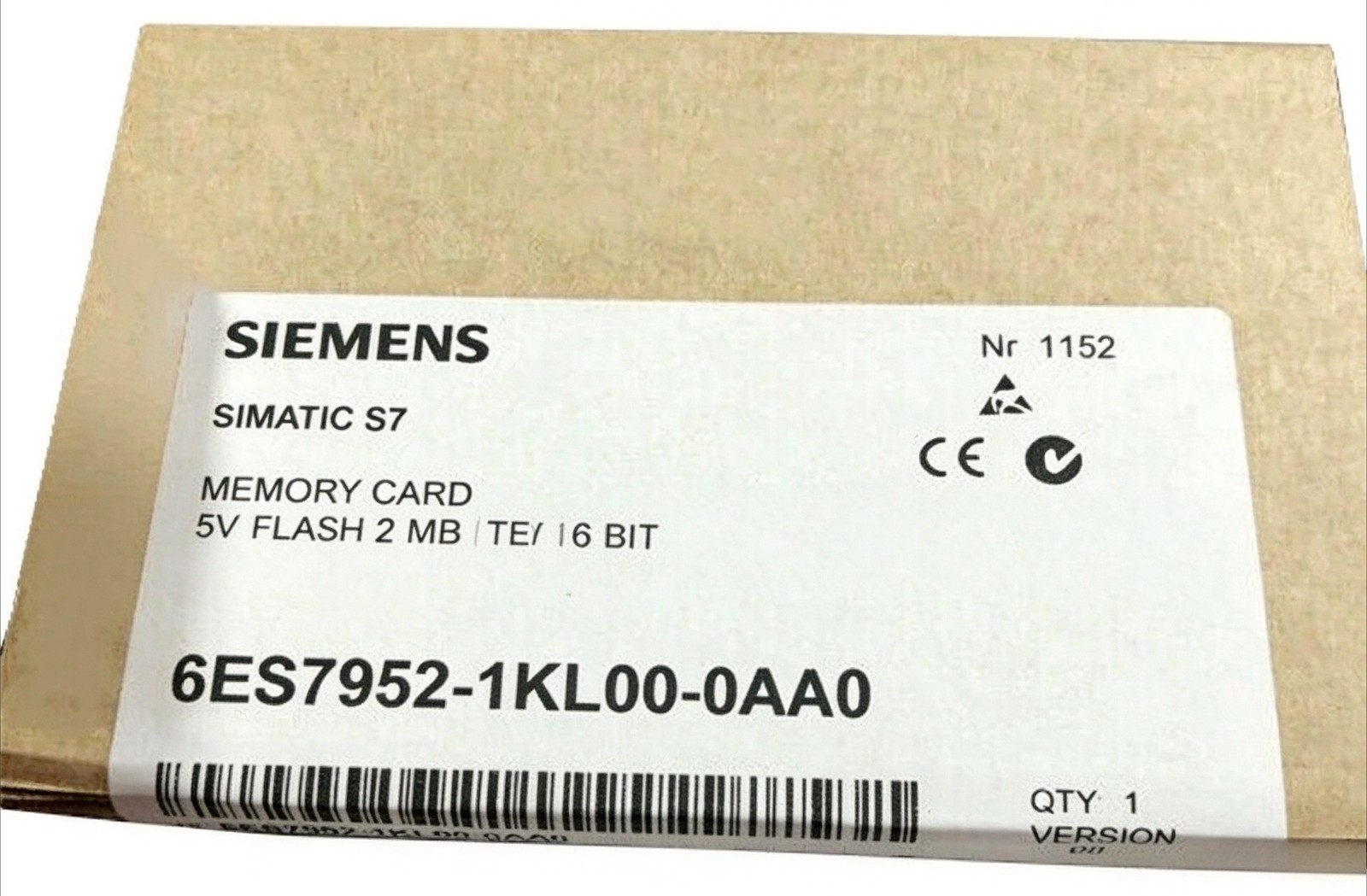 6ES7952-1KL00-0AA0 1PCS Brand New SIEMENS 6ES7952-1KL00-0AA0 Fast shipment