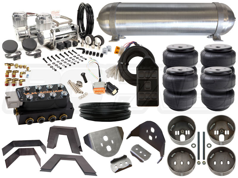 Complete Air Suspension Kit - 1982-2003 Chevrolet S10 - LEVEL 3 - 3/8\