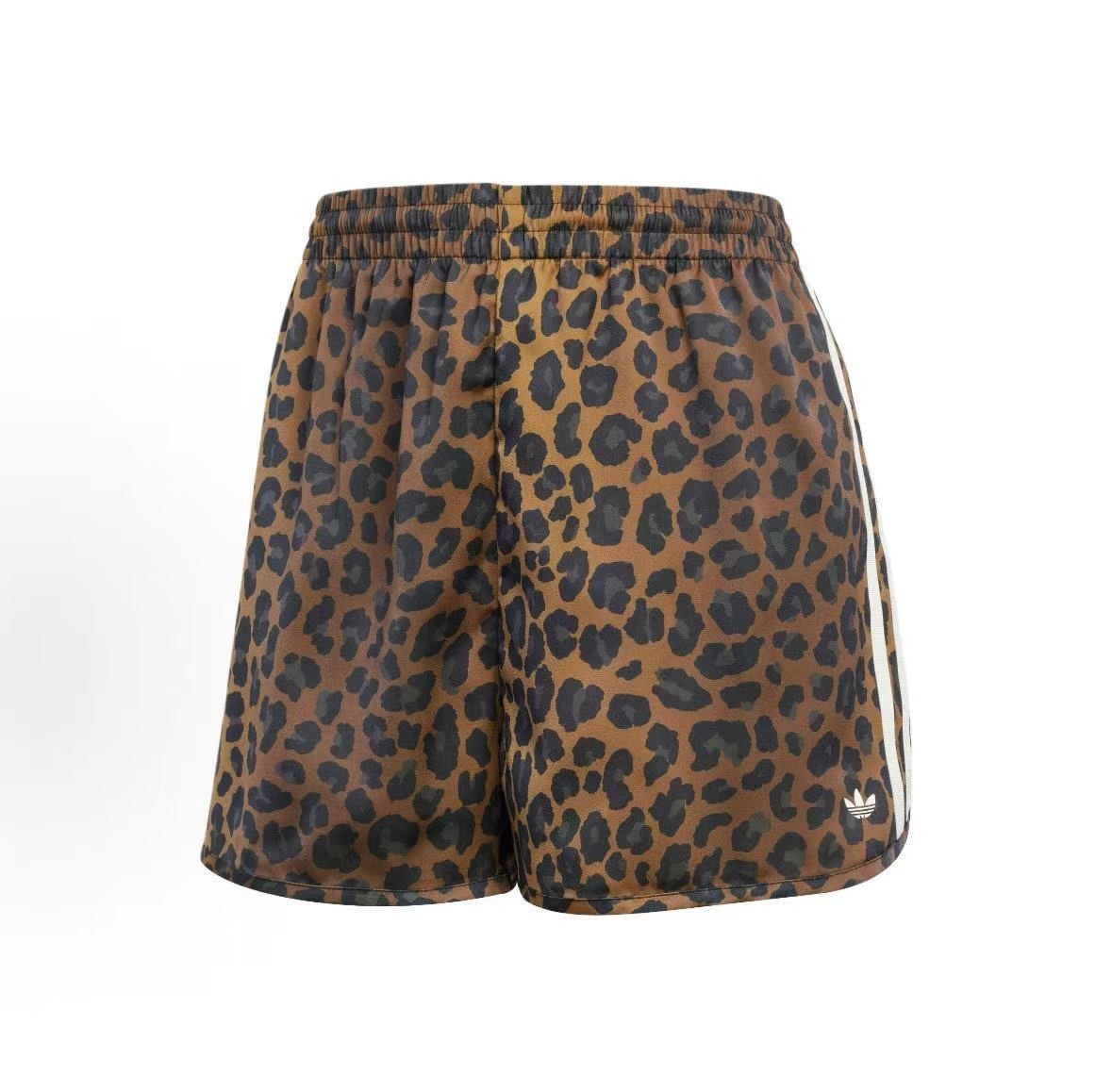 Adidas Originals Women's Leopard Satin Shorts KA2673 BNWT Adidas Originals Women's Leopard Satin Shorts KA2673 BNWT