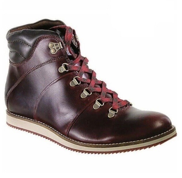 1883 by WOLVERINE Bertel Boot Burgundy Leather Lace Men W00549 Retails for $175 1883 by WOLVERINE Bertel Boot Burgundy Leather Lace Men W00549 Retails for $175