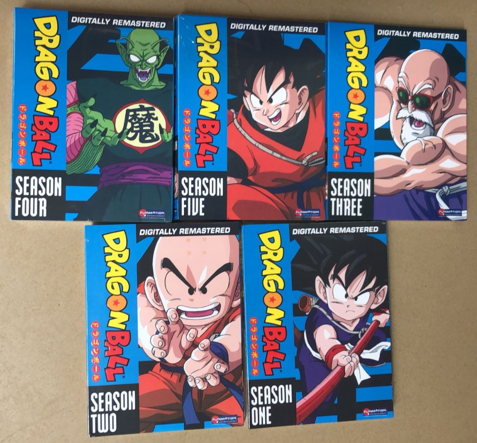 Dragon Ball: Complete Series Seasons 1-5 DVD 25-Disc Box Set Region 1 English