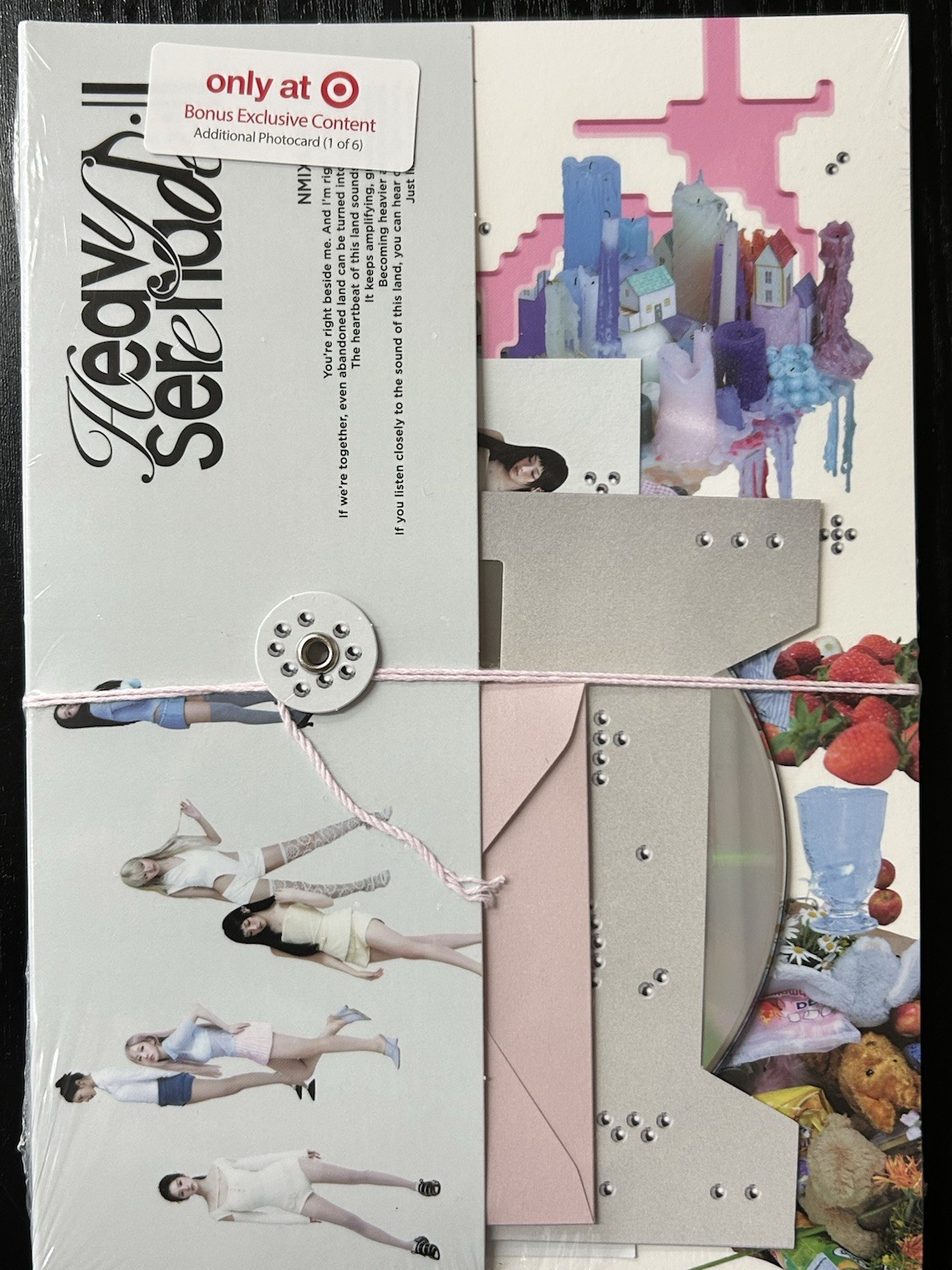 NMIXX Heavy Serenade CD Album Heavy Version NEW Target Exclusive 🚚✅